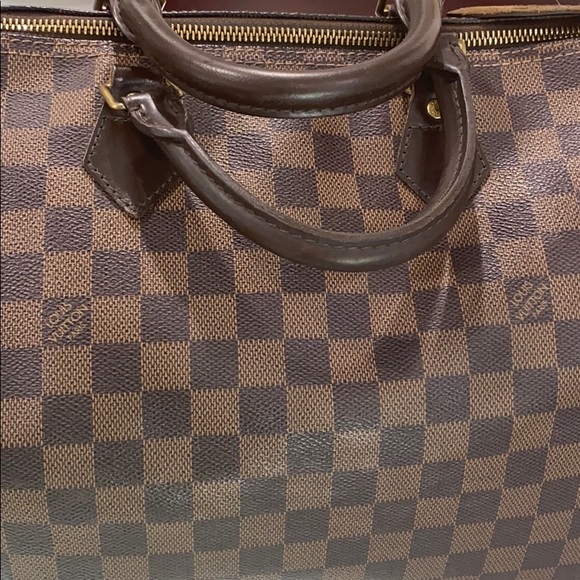 💯Authentic Louis Vuitton Speedy 35 Damier Ebene - Picture 11 of 16
